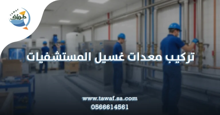 تركيب معدات غسيل المستشفيات