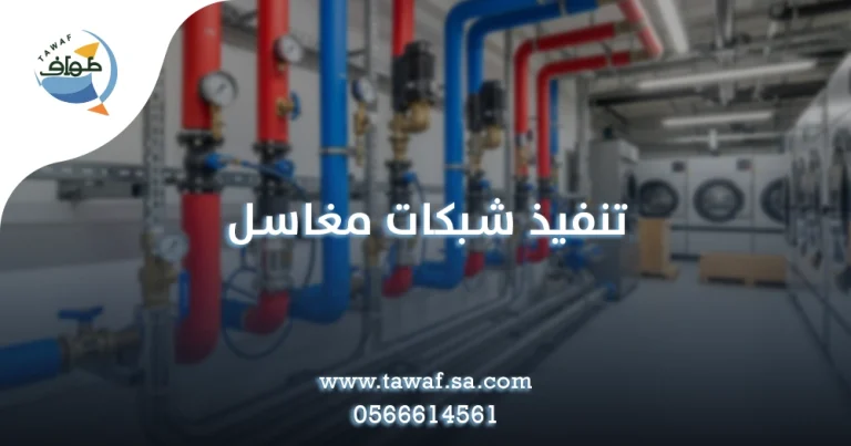 تنفيذ شبكات مغاسل